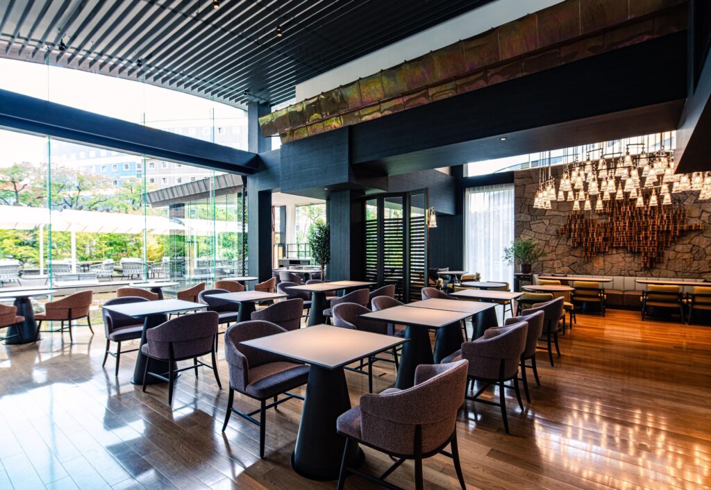 Dining room at THE MARKET F at Grand Hyatt Fukuoka