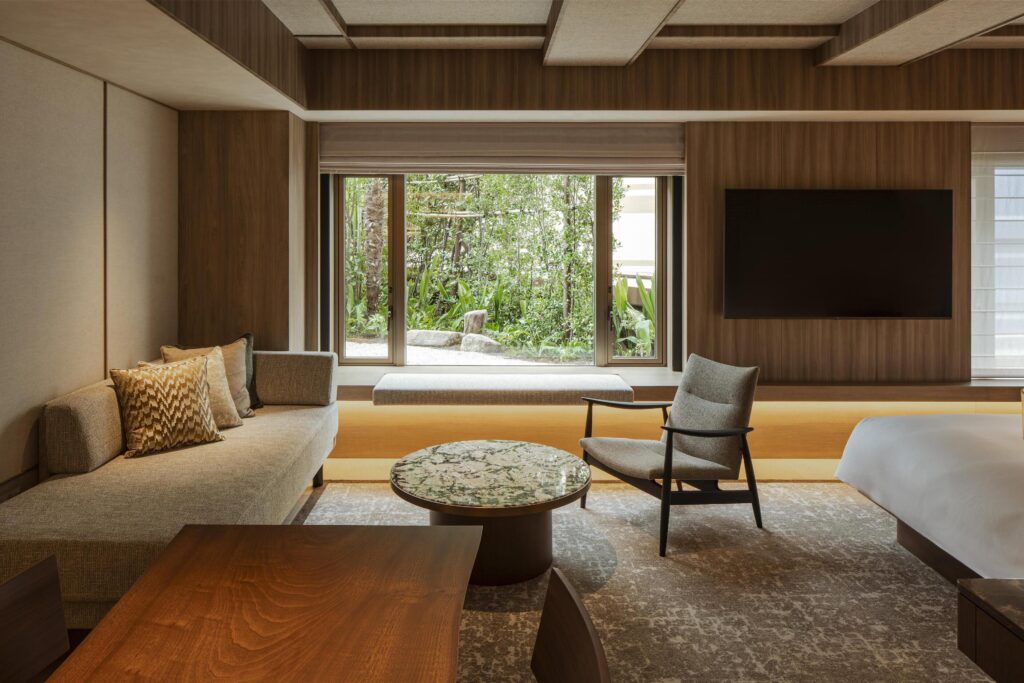 Hakata Retreat guest room at Grand Hyatt Fukuoka