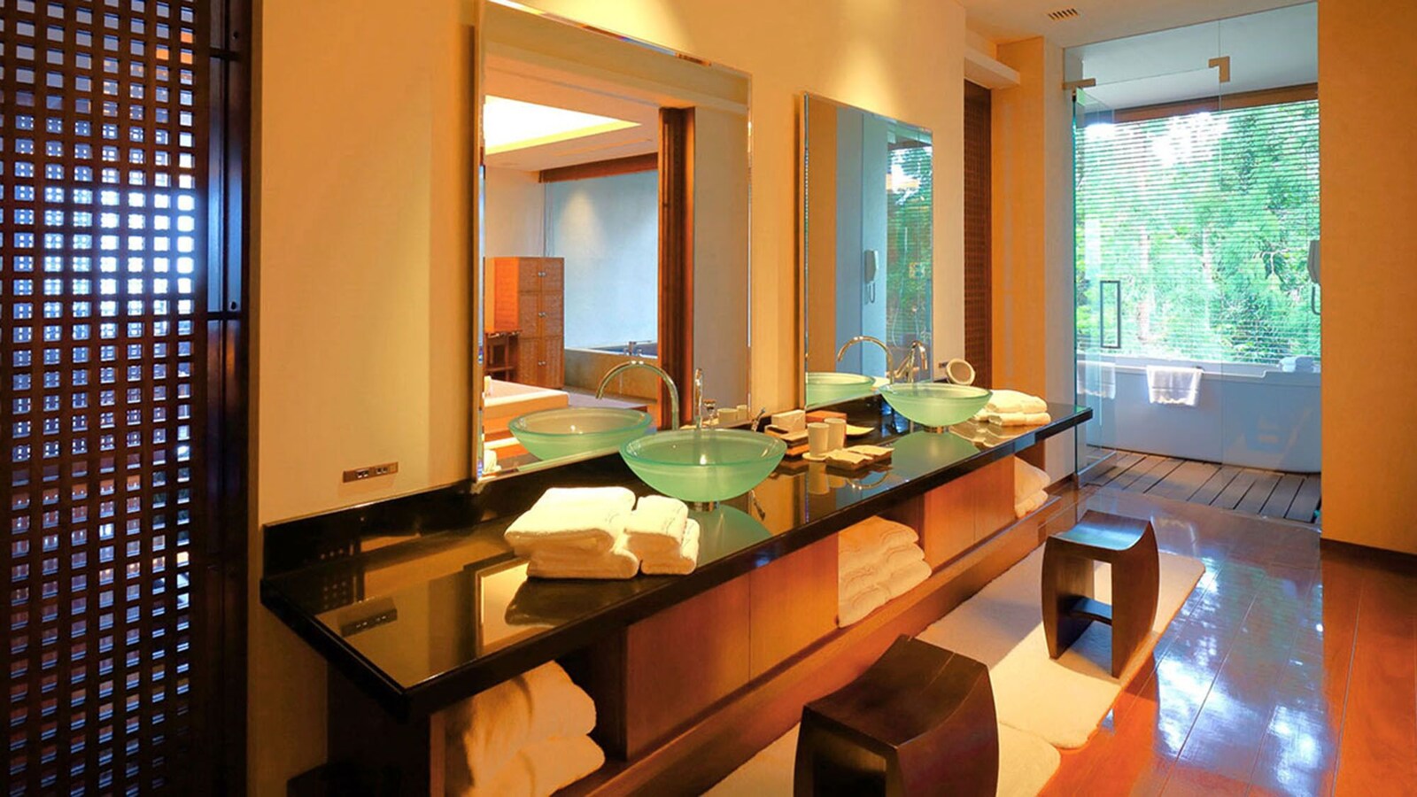 Spa treatment room at sankara hotel and spa Yakushima