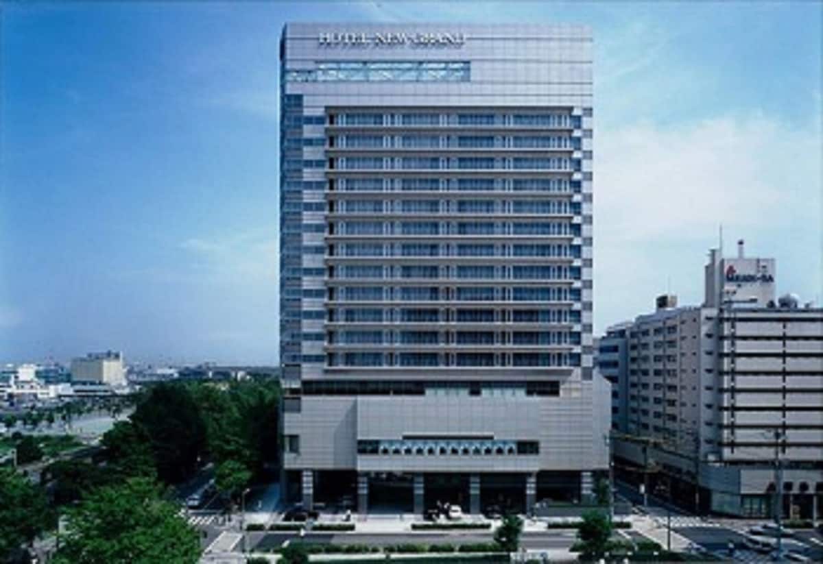 Historic exterior of Hotel New Grand in Yokohama